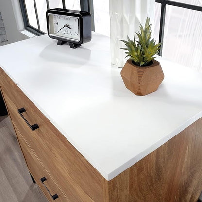 Sauder Tremont Row Lateral File, L: 15.71" x W: 27.95" x H: 29.53", Sindoori Mango