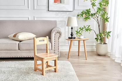 Pure Wood Solid Wood Children Chair for Kids, Kindergarten and Kids' Home Furniture-Pair Set(2 Same Chairs)