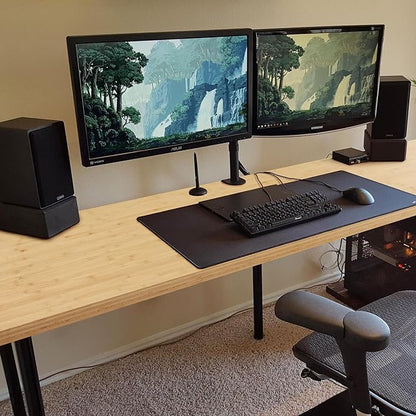 VEVOR Bamboo Table Top, 70.9" x 29" x 1.5", 330 lbs Load Capacity, Universal Solid One-Piece Bamboo Desktop for Height Adjustable Electric Standing Desk Frame, Rectangular Countertop for Home & Office