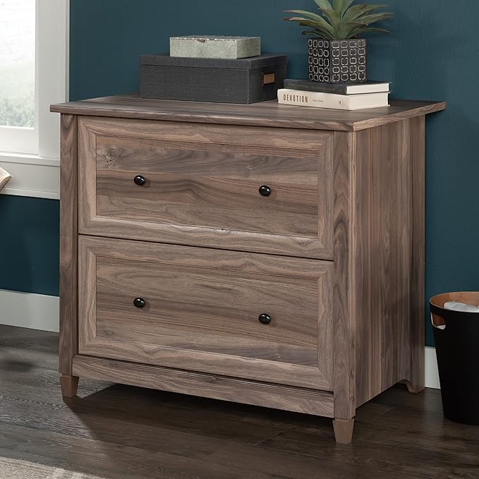 Sauder County Line Dresser, L: 33.31" x W: 23.47" x H: 29.37", Washed Walnut Finish