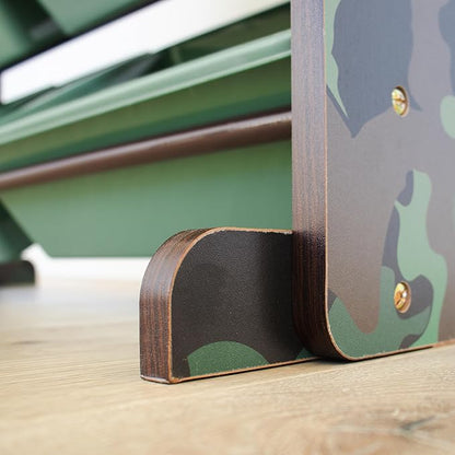 Humble Crew, Army Green Camo Hunter Toy Organizer with 12 Plastic Storage Bins
