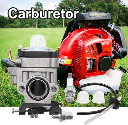 WYK-66 Carburetor with 544271501 Air Filter Replacement for RedMax Backpack Leaf Blower EB4300 EB4400 EB4401 EB431 EB7000 EB7001