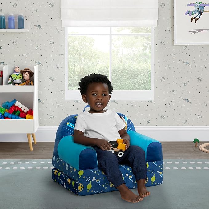 Delta Children Cozee Buddy Flip-Out Kids Chair, Toy Story