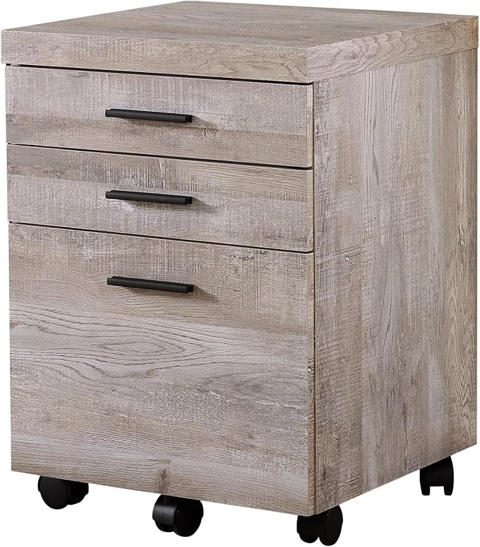 Monarch Specialties I FILING CABINET, TAUPE