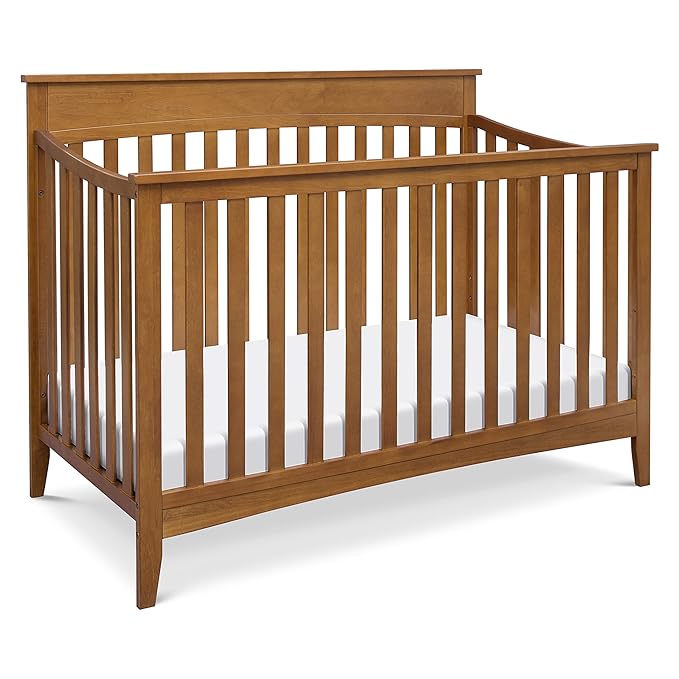 DaVinci Grove 4-in-1 Convertible Crib in Chestnut, Greenguard Gold Certified