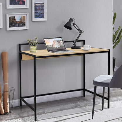 42 inches Computer Desk, Home Office Desks, Small Desk for Bedroom, Modern Simple Style Laptop Table, Study Student Writing Desk, Nature