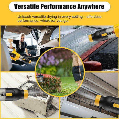 Blower Nozzle for Dewalt 60V/54V MAX Leaf Blower (DCBL772X1 DCBL772B DCMBA572N), Car Drying Nozzle for DeWalt - 8.3" Bare Nozzle