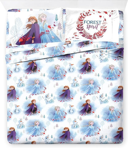 Jay Franco Frozen 2 Forest Spirit Bed Set, Full