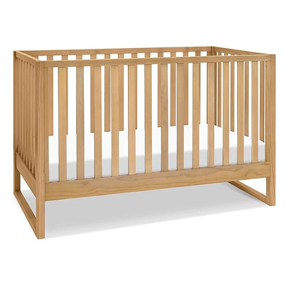 Davinci Hunter 3-in-1 Convertible Crib, Honey, Easy Assemble, Greenguard Gold Certified