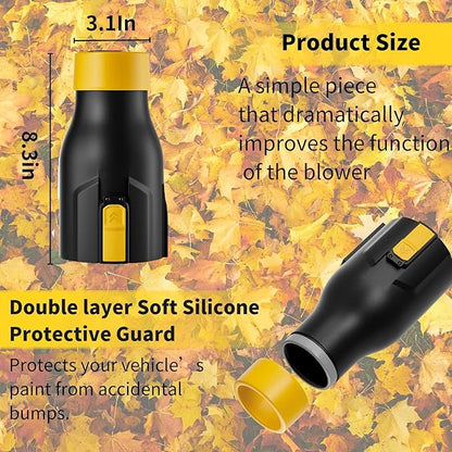 Blower Nozzle for Dewalt 60V MAX Leaf Blower(DCBL772X1 DCBL772B DCMBA572N), Car Drying Nozzle for Dewalt 60V- Bare Nozzle 1 Pack