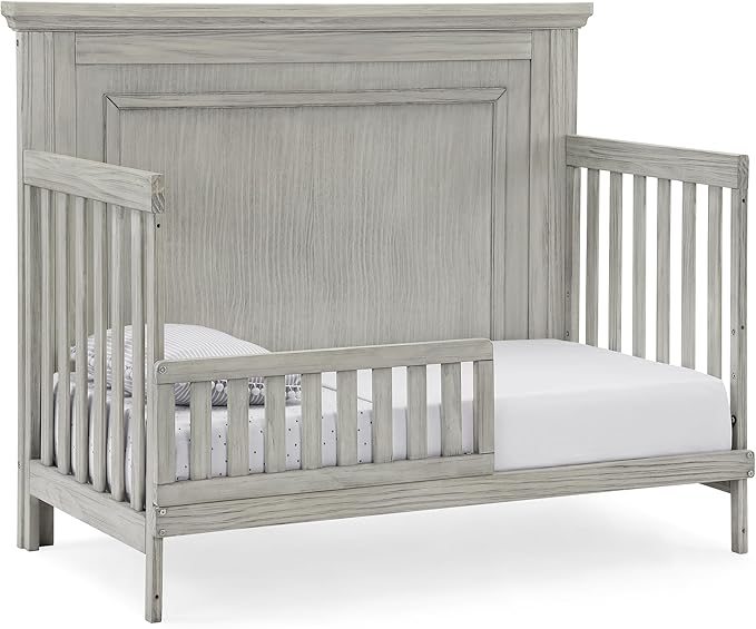 Delta Children Simmons Kids SlumberTime Paloma 4-in-1 Convertible Baby Crib - Greenguard Gold Certified, Rustic Mist