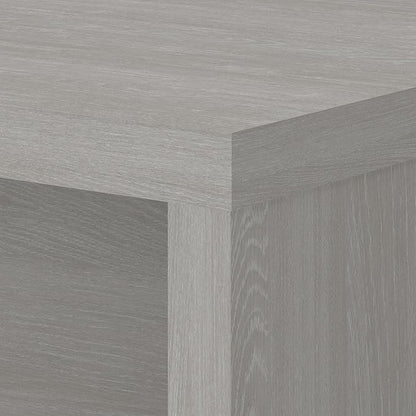 Bush Business Furniture Echo L Shaped Computer Desk, 72W, Gray Sand