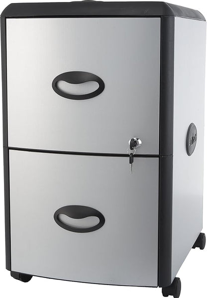 Storex 61351C01C File Cabinet, Black
