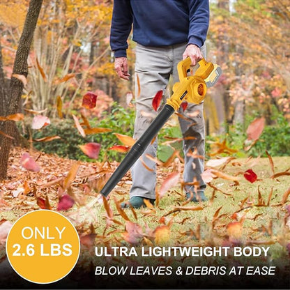 Cordless Leaf Blower for Dewalt 20V Battery Compact Air Blower for Lawn Care Leaf Blowing,Car,Corner Dust Clearing(Tool Only,No Battery)