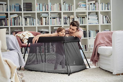 BabyBjörn Travel Crib Light - Black (040280US), One size