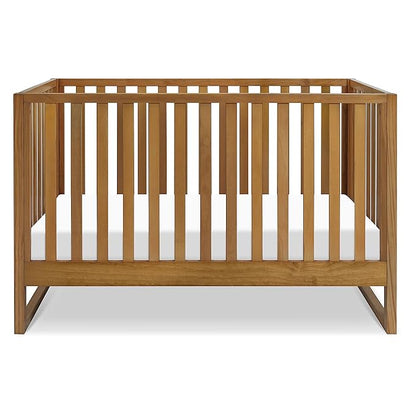 Davinci Hunter 3-in-1 Convertible Crib, Chestnut, Easy Assemble, Greenguard Gold Certified