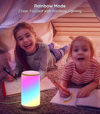 Govee RGBIC Table Lamp, Smart Lamp Work with Alexa, LED Lamp with Music Sync and 43 Scene Modes, Color Changing Lamp for Bedroom Decor, Dimmable Night Light (Corded Electric)
