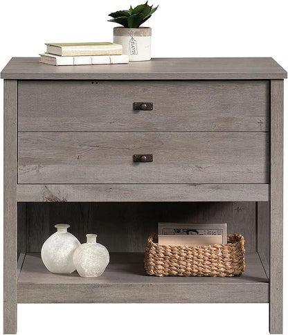 Sauder Cottage Road Lateral File, L: 32.44" x W: 21.81" x H: 29.76", Mystic Oak Finish