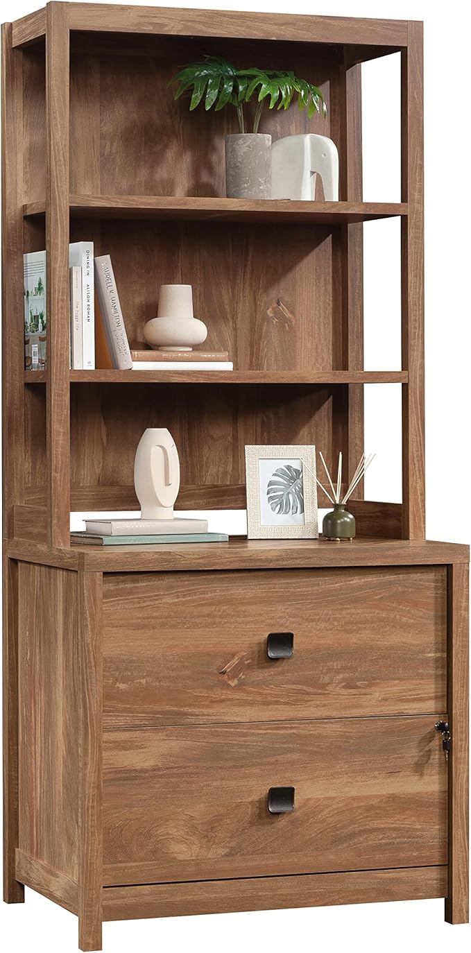 Sauder Cannery Bridge Lateral File, L: 31.73" x W: 22.05" x H: 29.76", Sindoori Mango finish