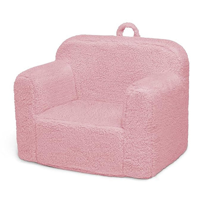 Delta Children Cozee Sherpa Chair, Pink