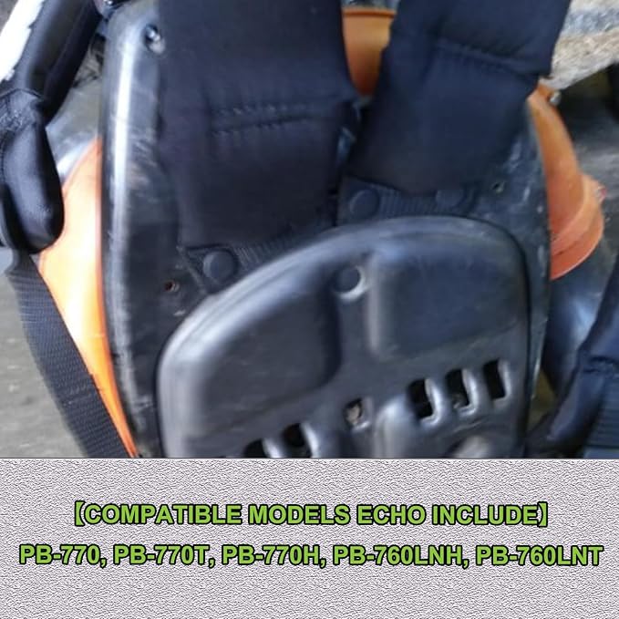 DECKMAN P021046660 P021046661 Back Pack Harness Kit Compatible with Echo P021046661 P021046660 PB-760LNH PB-770H PB-770T Backpack Blower Replace Harness Strap Kit, Includes 2 Straps Left Right