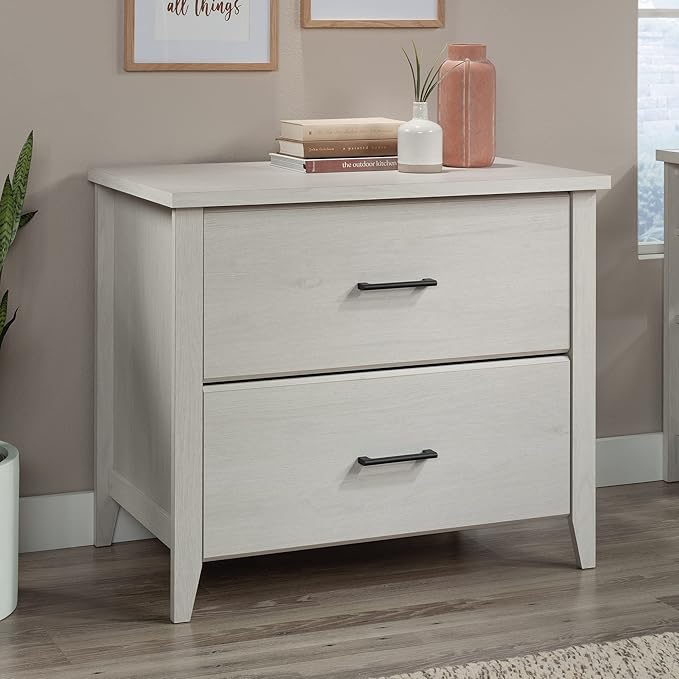Sauder Summit Station 2-Drawer Lateral File Cabinet, L: 33.86" x W: 20.87" x H: 29.02", Glacier Oak