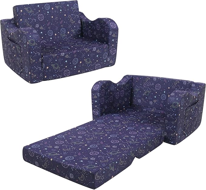 Ulax furniture Toddler Chair, Kids Armchair, Kids Ultra-Soft Snuggle Foam Filled Chair for Boys and Girls