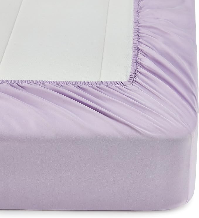 Amazon Basics Microfiber Kid's Bed-in-a-Bag 7 Piece Bedding Set, Full/Queen, Unicorn Print