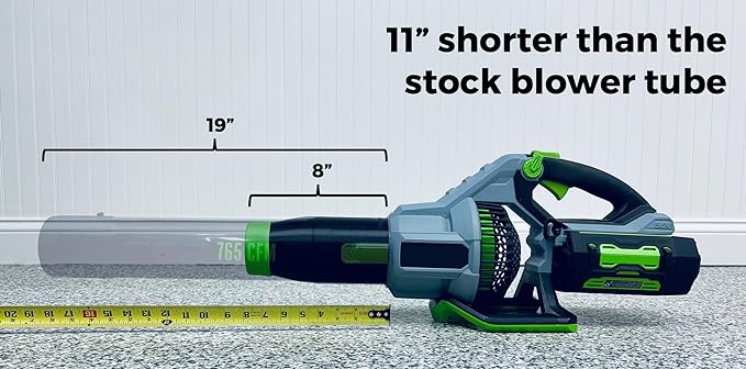 STUBBY Car Drying Nozzle for EGO Leaf Blowers (765, 670, 650, 615, 580, 575, and 530 CFM Models)
