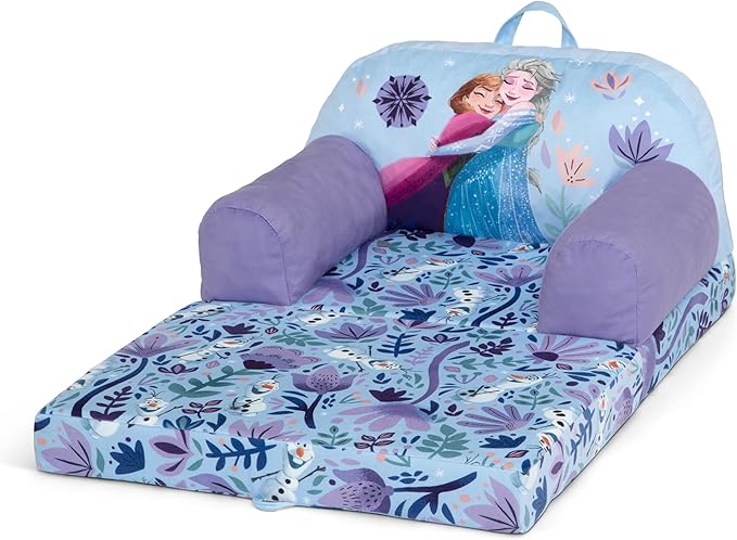 Delta Children Cozee Buddy Flip-Out Kids Chair, Disney Frozen