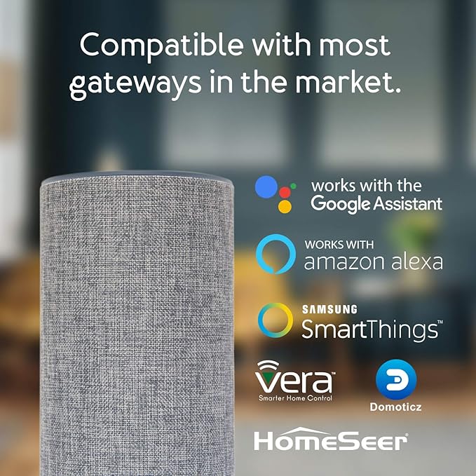 Zwave Door Sensor Aeotec Recessed Door Sensor 7, Z-Wave Plus Enabled Smart Door Sensor Battery Powered, SmartStart S2, Zwave Hub Required SmartThings Fibaro Home Centre 3 Hubitat