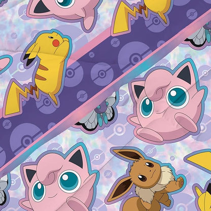 Northwest Pokemon Bed in a Bag Set, Twin, Friendly Battle