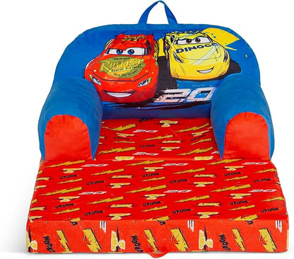 Delta Children Cozee Buddy Flip-Out Kids Chair, Cars
