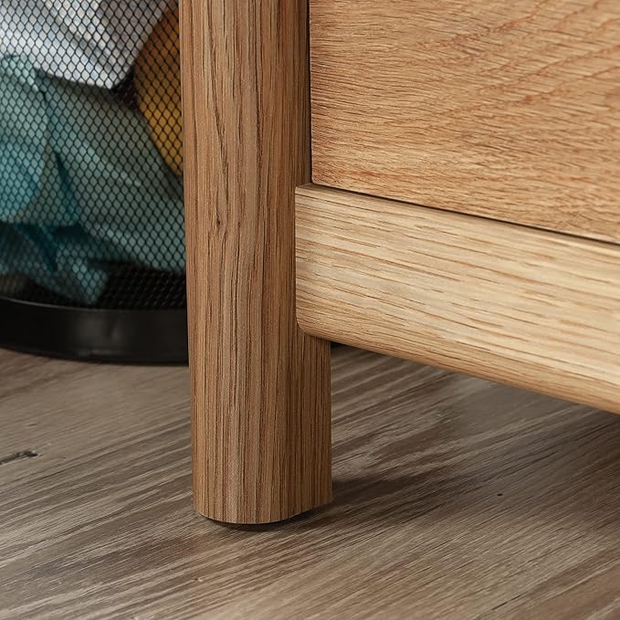 Sauder Dover Edge Home Office Desk, L: 43.15" x W: 17.24" x H: 29.09", Timber Oak