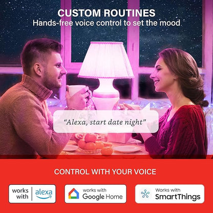 Sengled Smart Light Bulb, Color Changing Light Bulb, WiFi Light Bulbs No Hub Required, Smart Bulbs that Work with Alexa & Google Home, Smart LED A19 RGB Light Bulbs, 1 Pack