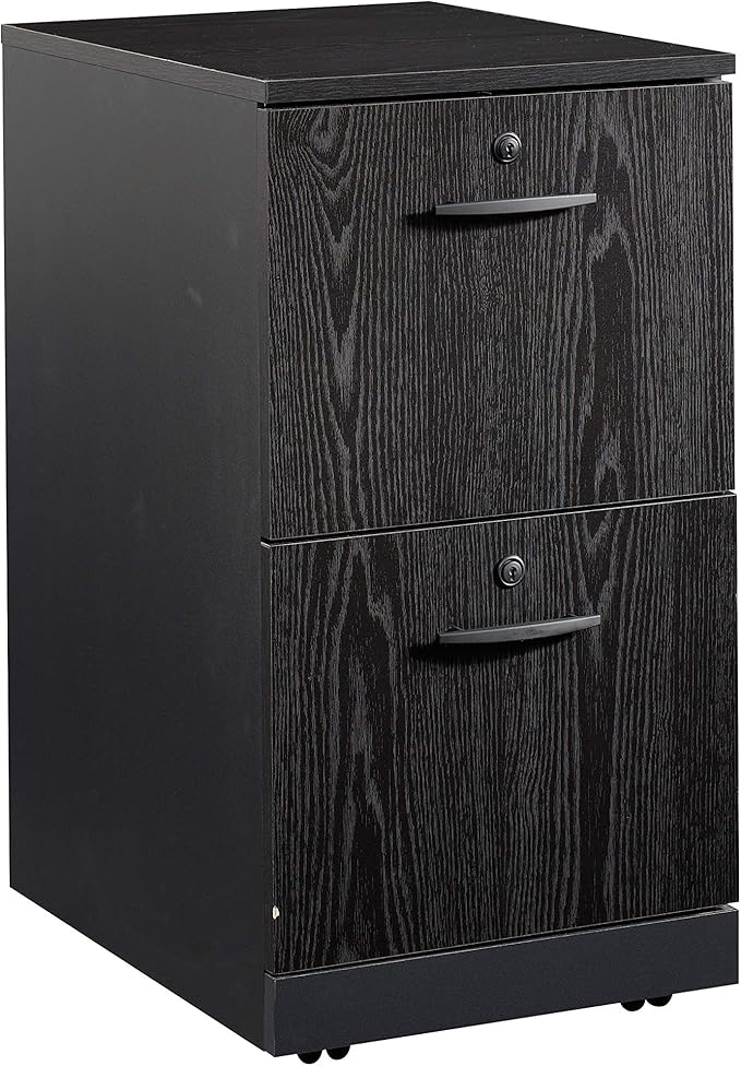 Sauder County Line Dresser, L: 15.55" x W: 19.45" x H: 28.54", Bourbon Oak Finish