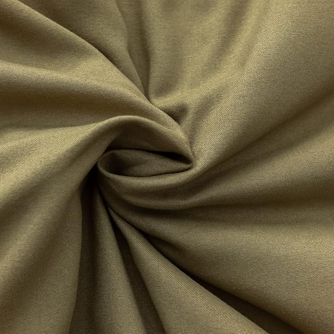 Olive Green Queen Comforter Set 3PCS Farmhouse Bed Comforter Set Queen Size Soft Lightweight Down Alternative Microfiber Comforter for All Season (1 Comforter, 2 Pillowcases)