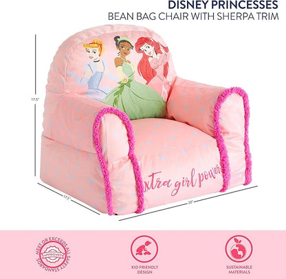 Idea Nuova Princess Bean Bag Sofa Chair, Large