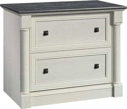 Sauder Palladia Lateral File, L: 36.81" x W: 22.01" x H: 29.61", Glacier Oak