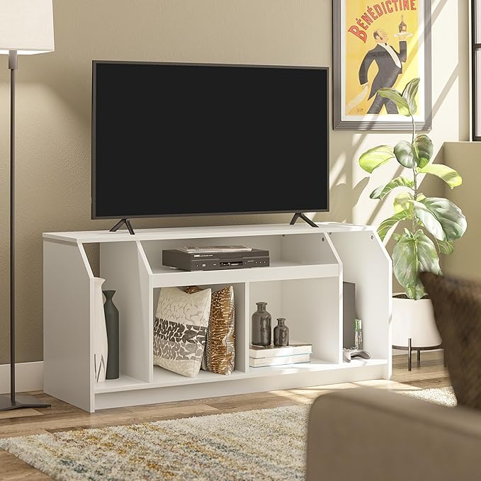 Ameriwood Home The Loft Stand for TVs up to 59", White