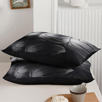 6 PCS Basketball Bedding Sets,Basketball Comforter Set for Boys,Kids Bedding Sets for Boys,Full Size Bedding Sets for Boys,Bed in A Bag with Sheets(Full-6 Pieces)