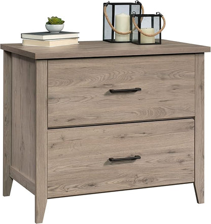 Sauder Summit Station 2-Drawer Lateral File Cabinet, L: 33.86" x W: 20.87" x H: 29.02", Laurel Oak