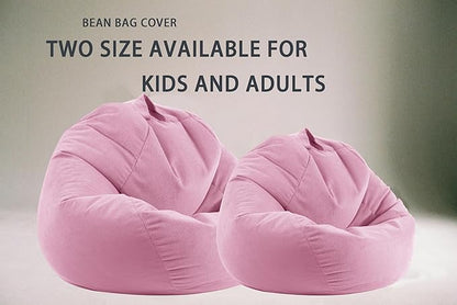 3 Ft Bean Bag Chair Cover (No Filler) Stuffed Animal Storage Bean Bag Cover for Pets Dogs/Cats Bed Corduroy Stuffed for Organizing Plush Toys