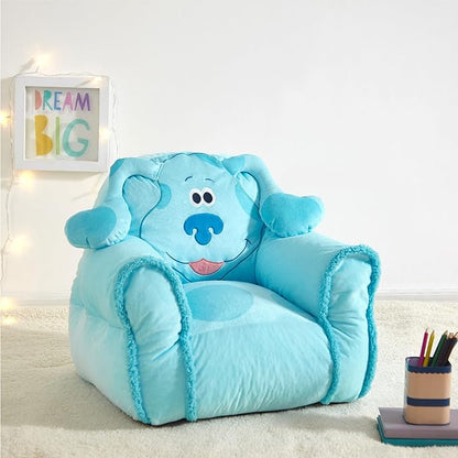 Idea Nuova Blues Clues Bean Bag Sofa Chair Polyester Large