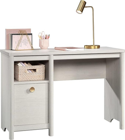 Sauder Dover Edge Home Office Desk, L: 43.15" x W: 17.24" x H: 29.09", Glacier Oak