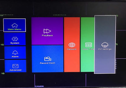 4CH 1080N Hybrid 5-in-1 AHD DVR (1080P NVR+1080N AHD+960H Analog+TVI+CVI) Standalone DVR CCTV Surveillance Security System Video Recorder Motion Detection， Hard Drive not Included