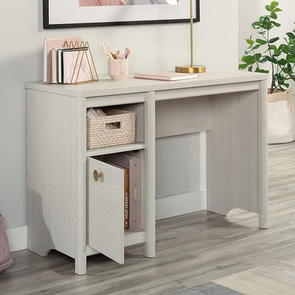 Sauder Dover Edge Home Office Desk, L: 43.15" x W: 17.24" x H: 29.09", Glacier Oak