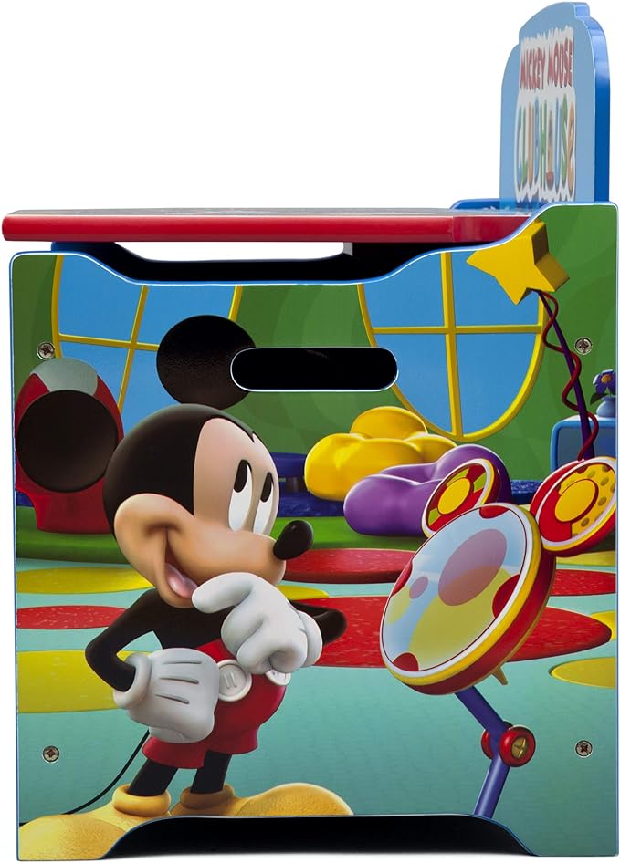 Delta Children Deluxe Toy Box, Disney Mickey Mouse