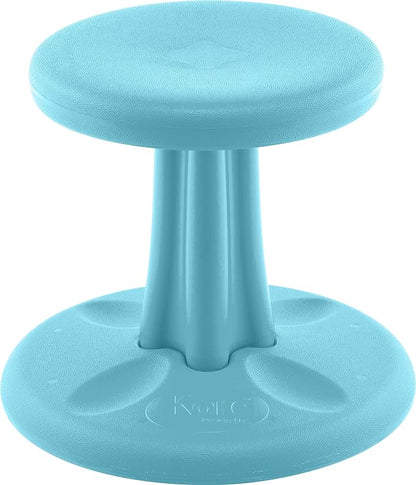 Kore Kids Preschool Wobble Chair - Flexible Seating Stool for Classroom, Preschool, Kindergarten & Elementary School - Age 4-5 yrs, Pale Blue (12in)
