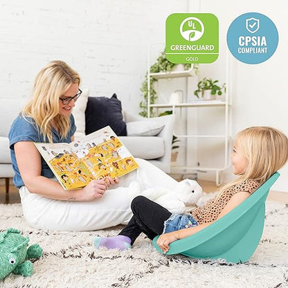 ECR4Kids Leaf Floor Seat, Rocker Chair, Contemporary, 6-Piece